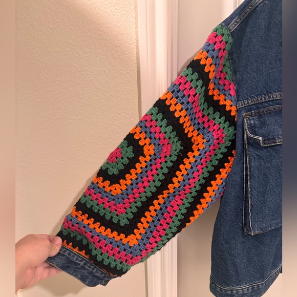 FARM Rio Multicolor Jean Jacket - Picture 6 of 16